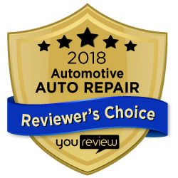 Reviewers Choice Award 2018 - Ace Auto Repair Utah