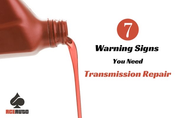 Warning Signs That You Need A Transmission Repair