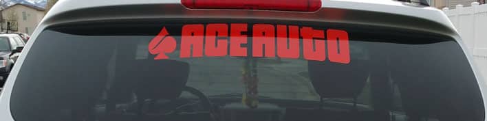 Ace Auto Repair Loyalty Sticker