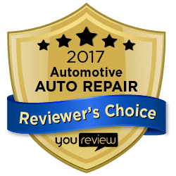 Reviewers Choice Award - Auto Repair in West Jordan, Utah